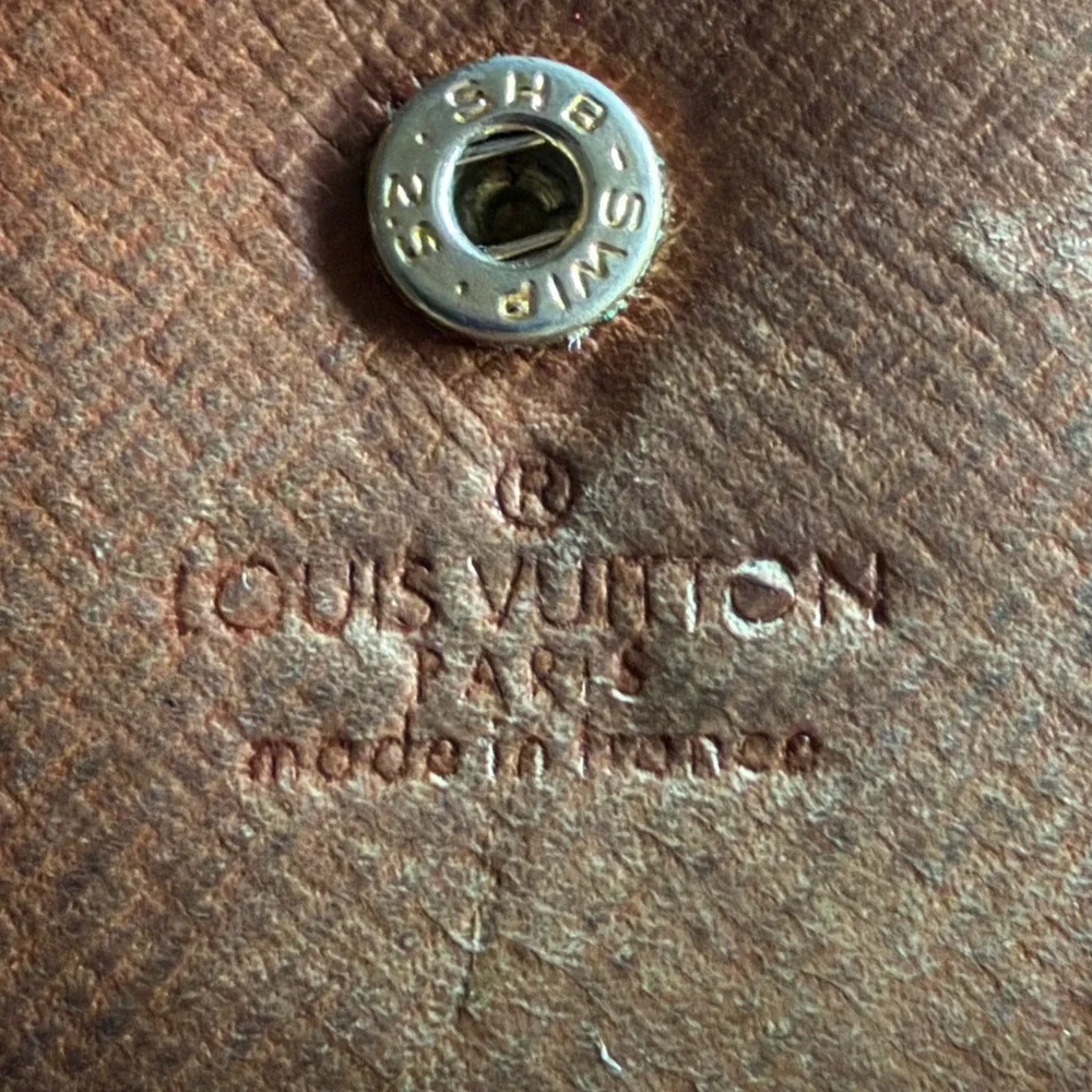 Louis Vuitton Vintage Brown Monogram Long Wallet Classic Designer OS Old Money